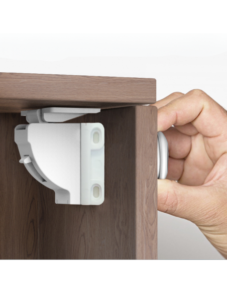 BLOKADA MAGNETYCZNA DO SZAFEK MAGNETYCZNE ZABEZPIECZENIE SZAFEK SZUFLAD