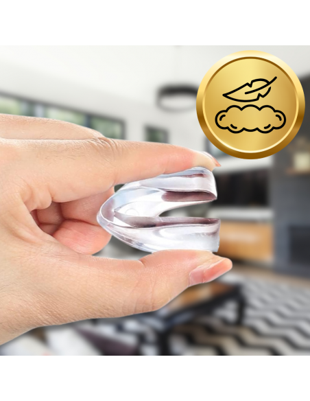 ZABEZPIECZENIE NAROŻNIKÓW NA ROGI STOŁÓW MEBLI NAROŻNIKI BEZBARWNE 12 SZT KSZTAŁT L