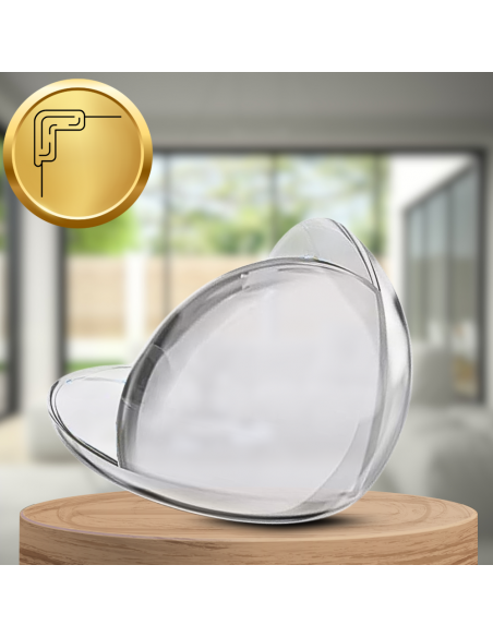 ZABEZPIECZENIE NAROŻNIKÓW NA ROGI STOŁÓW MEBLI NAROŻNIKI BEZBARWNE 12 SZT OKRĄGŁE