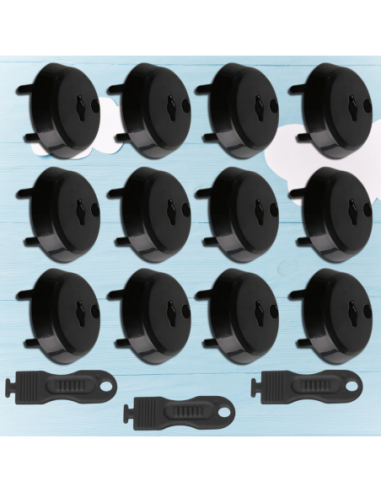 12x ZABEZPIECZENIE KONTAKTÓW GNIAZDEK...