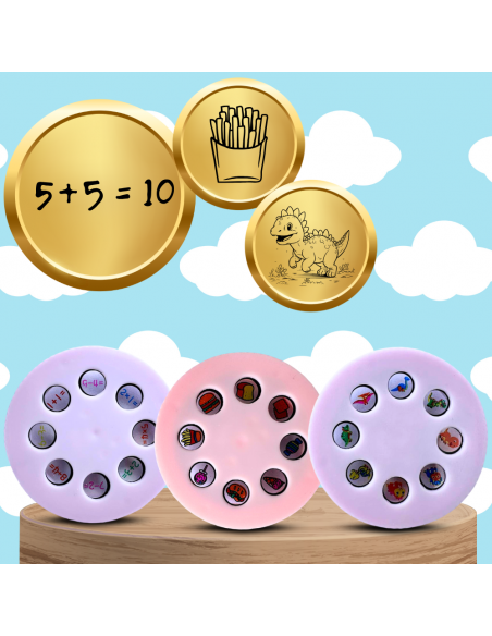 LATARKA PROJEKTOR DLA DZIECI POKAZ SLAJDÓW RZUTNIK OBRAZKÓW NA ŚCIANĘ SUFIT