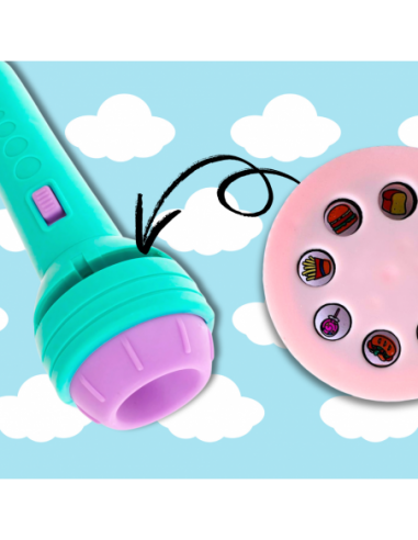 LATARKA PROJEKTOR DLA DZIECI POKAZ...