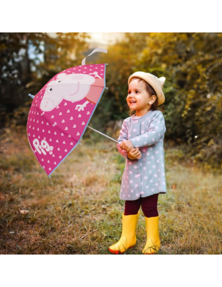 PARASOL PRZECIWDESZCZOWY DLA DZIECI PEPPA PIG ŚWINKA PEPPA
