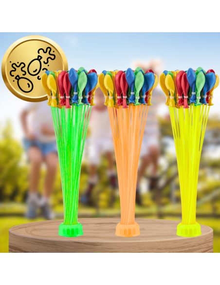 BALONY WODNE bomby na wodę Do Rzucania Baloniki XXL 111 szt dla dzieci