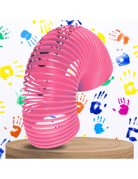 SPRĘŻYNA DLA DZIECI MAGICZNA SPRĘŻYNKA MAGIC SPRINGS EMOJI RÓŻOWA