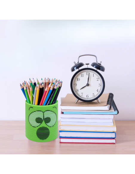 SPRĘŻYNA DLA DZIECI MAGICZNA SPRĘŻYNKA MAGIC SPRINGS EMOJI ZIELONA