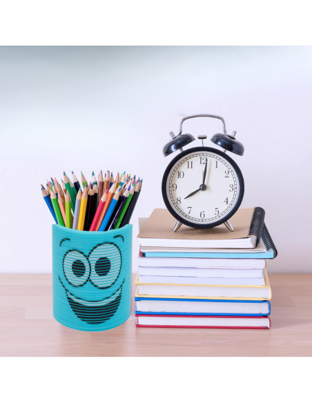 SPRĘŻYNA DLA DZIECI MAGICZNA SPRĘŻYNKA MAGIC SPRINGS EMOJI NIEBIESKA