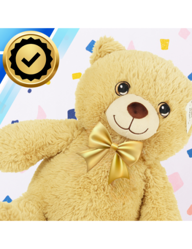 Duży Pluszowy Miś XXL 50 cm Kremowy...