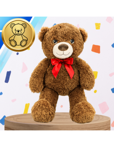 Duży Pluszowy Miś XXL 50 cm Brązowy...