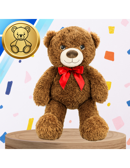 Duży Pluszowy Miś XXL 50 cm Brązowy Maskotka – Miękki Przytulanka dla Dzieci