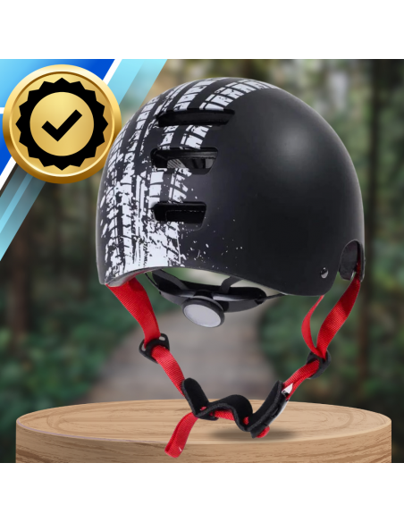 KASK skate orzech orzeszek na rower hulajnogę BMX rolki FISHER L/XL