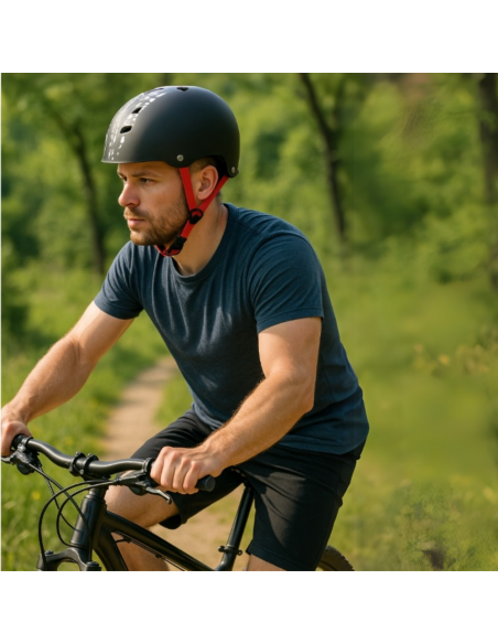 KASK skate orzech orzeszek na rower hulajnogę BMX rolki FISHER L/XL