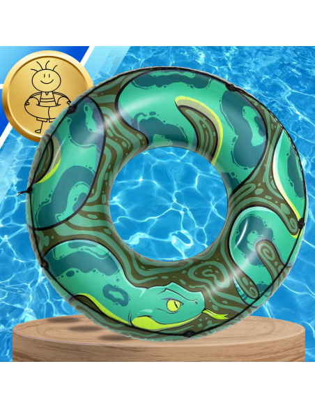 Koło do pływania dmuchane DUŻE dla dzieci dorosłych BESTWAY WĄŻ 119cm