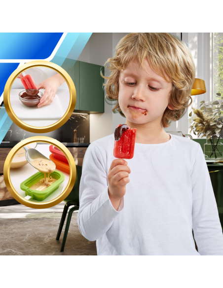 FOREMKI FORMA SILIKONOWA DO LODÓW NA PATYKU FORMY FOREMKA LODU DESERÓW LODY