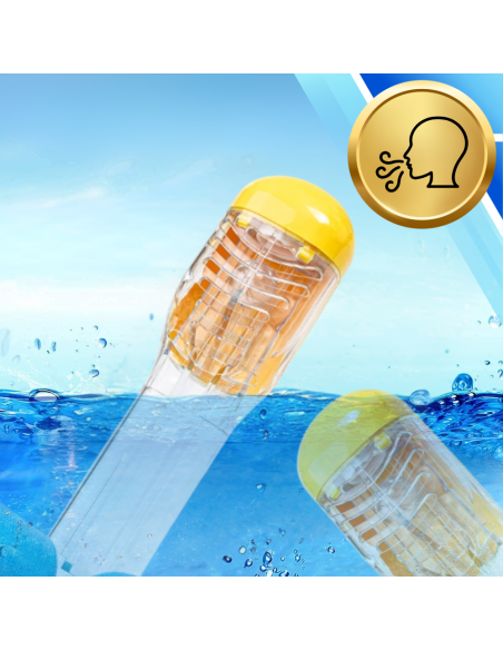 Maska do Nurkowania Pełnotwarzowa S/M Składana do Pływania Snorkelingu BIAŁO RÓŻOWA