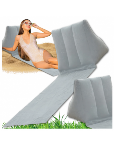 Mata plażowa z oparciem  składana...