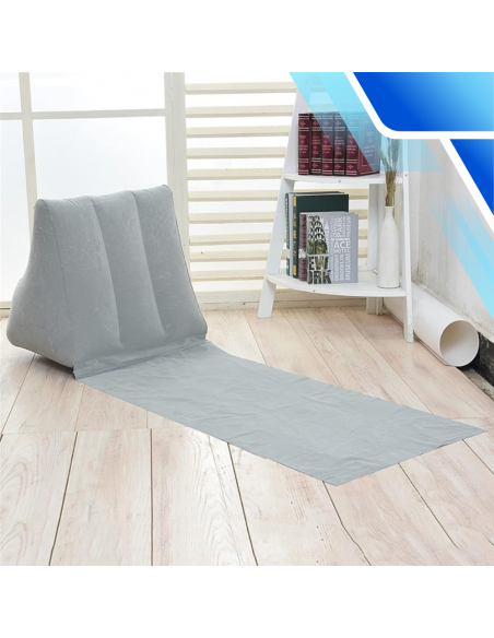 Mata plażowa z oparciem  składana leżanka turystyczna na plażę ogród camping