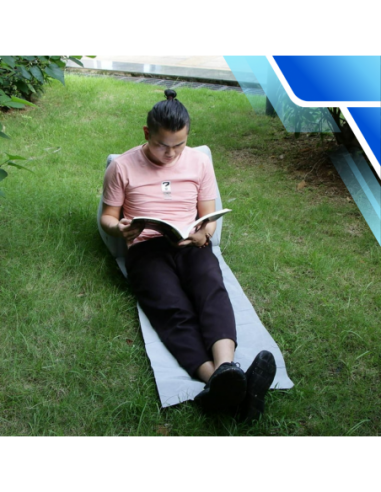 Mata plażowa z oparciem  składana...