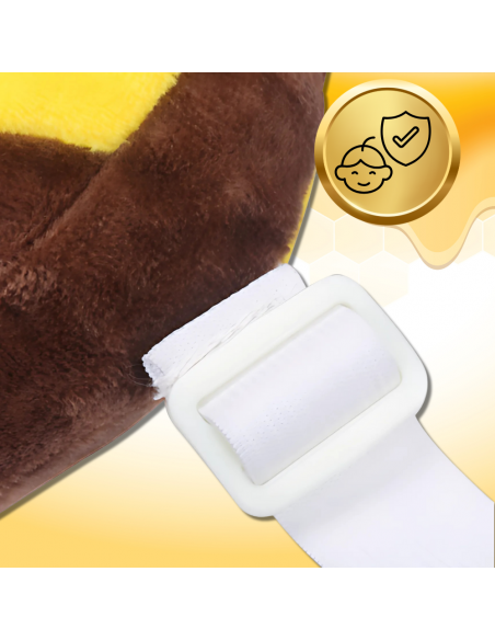 PLECAK BEZPIECZEŃSTWA DO NAUKI CHODZENIA PSZCZOŁA PODUSZKA OCHRONNA ZABEZPIECZNIE GŁOWY DLA DZIECKA