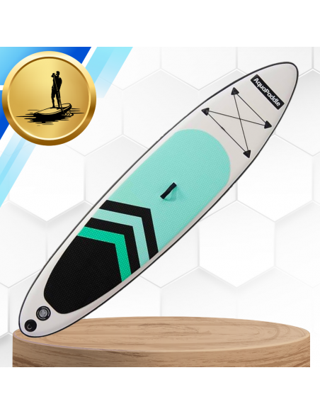 Deska SUP 320 cm AquaPaddle Zestaw Paddleboard + Wiosło + Pompka + Plecak 180 kg