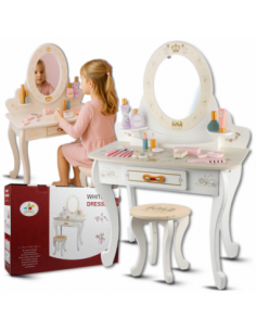 Drewniana toaletka z...