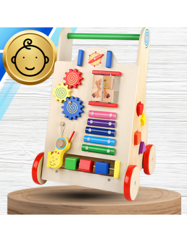 PCHACZ CHODZIK DREWNIANY Cymbałki...