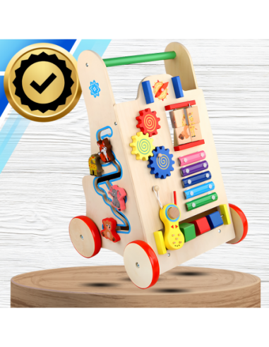 PCHACZ CHODZIK DREWNIANY Cymbałki...