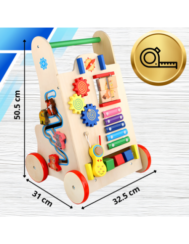 PCHACZ CHODZIK DREWNIANY Cymbałki...