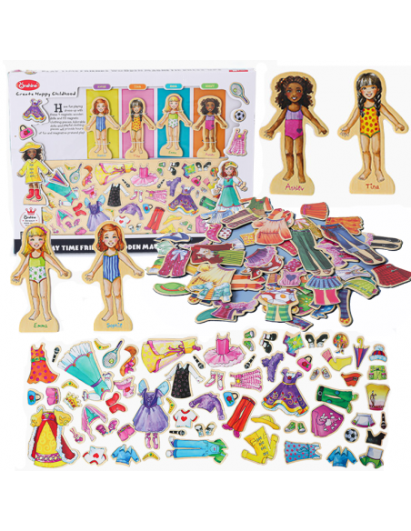 MAGNETYCZNA GRA UBIERANKA UKŁADANKA PUZZLE MONTESSORI