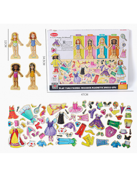 MAGNETYCZNA GRA UBIERANKA UKŁADANKA PUZZLE MONTESSORI