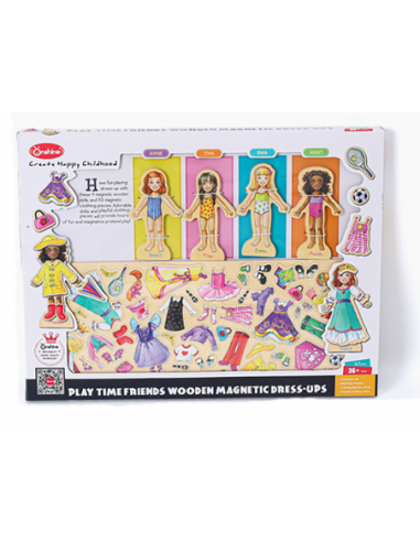 MAGNETYCZNA GRA UBIERANKA UKŁADANKA...