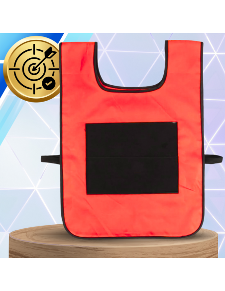 Gra zręcznościowa kamizelka na rzep + piłki miękkie dla dzieci