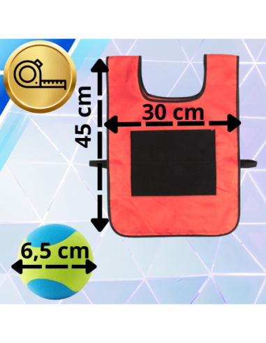 Gra zręcznościowa kamizelka na rzep +...