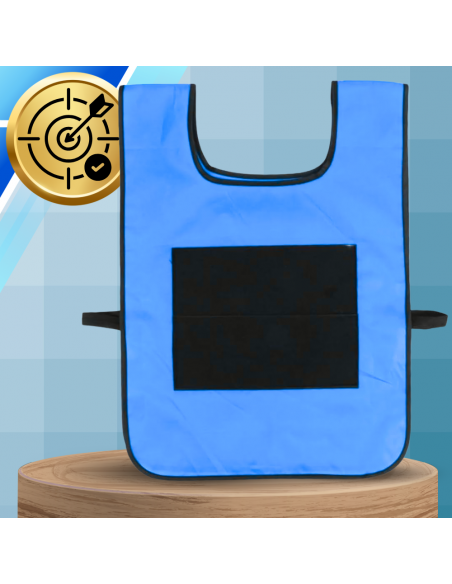 Gra zręcznościowa kamizelka na rzep + piłki miękkie dla dzieci