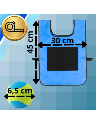 Gra zręcznościowa kamizelka na rzep +...