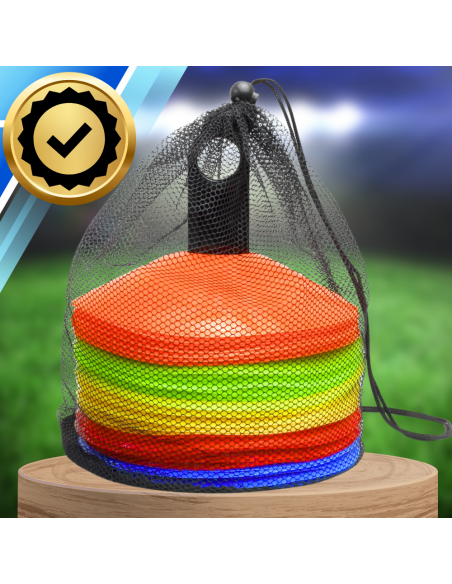 PACHOŁKI TRENINGOWE GRZYBKI PIŁKARSKIE ELASTYCZNE DO PIŁKI NOŻNEJ 50 SZT