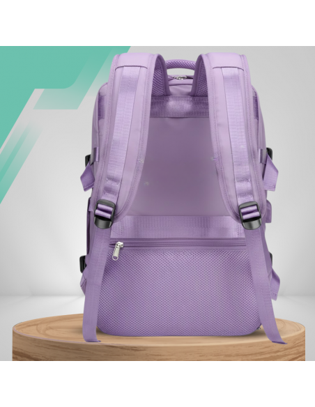 PLECAK DO SAMOLOTU PODRÓŻNY WIZZAIR 40x30x20 BAGAŻ PODRĘCZNY KABINOWY USB