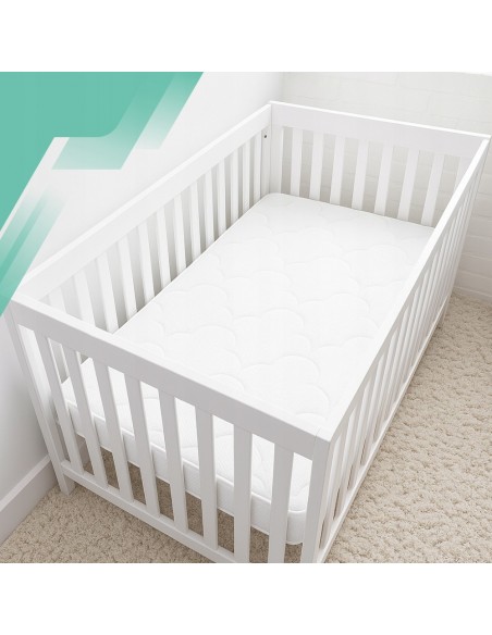 MATERAC NICEkids DLA DZIECI NIEMOWLĄT DO ŁÓŻECZKA TWARDY ŚREDNIO PREMIUM  4D 120x60