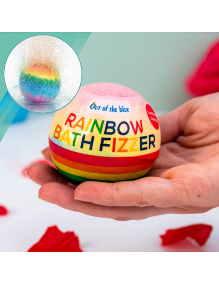 KULA DO KĄPIELI RAINBOW MUSUJĄCA BOMBA TĘCZOWA DLA DZIECI I DOROSŁYCH