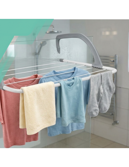 SUSZARKA NA KALORYFER PRANIE grzejnik balkon bieliznę ubrania zawieszana XL