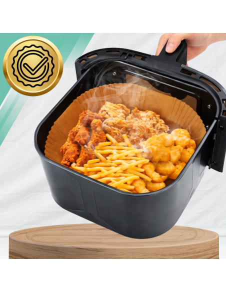 PAPIER DO PIECZENIA WKŁADKI DO FRYTKOWNICY POWIETRZNEJ AIR FRYER x50