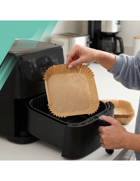 PAPIER DO PIECZENIA WKŁADKI DO FRYTKOWNICY POWIETRZNEJ AIR FRYER x50