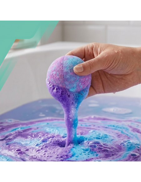 KULA DO KĄPIELI RAINBOW MUSUJĄCA BOMBA TĘCZOWA DLA DZIECI I DOROSŁYCH 6 SZT