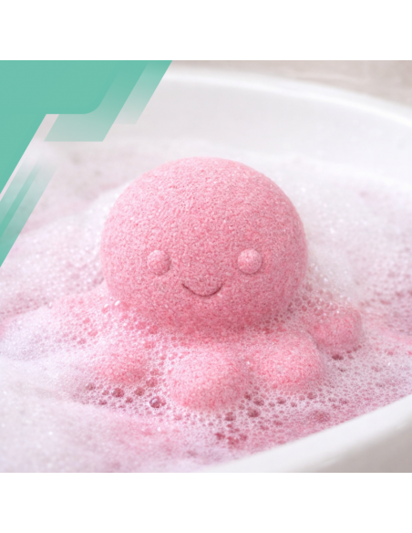 KULA DO KĄPIELI OŚMIORNICA MUSUJĄCA BOMBA DLA DZIECI I DOROSŁYCH 4 SZT