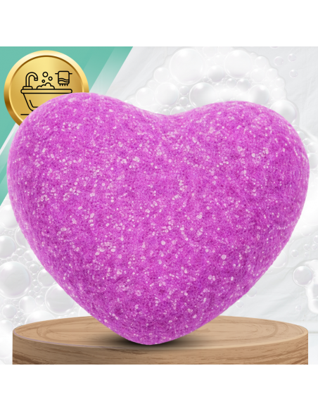 KULA DO KĄPIELI SERCE MUSUJĄCA BOMBA DLA DZIECI I DOROSŁYCH 6 SZT