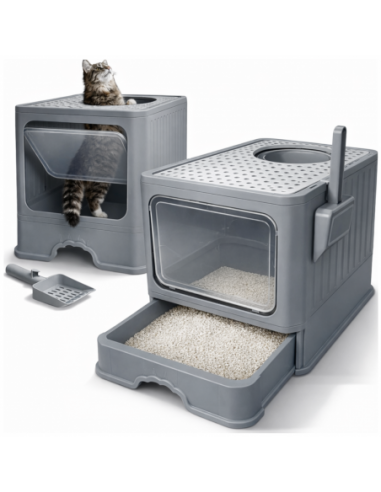 DUŻA KUWETA DLA KOTA Z SZUFLADĄ...