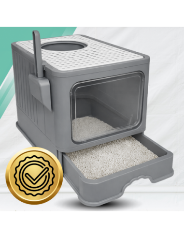 DUŻA KUWETA DLA KOTA Z SZUFLADĄ...