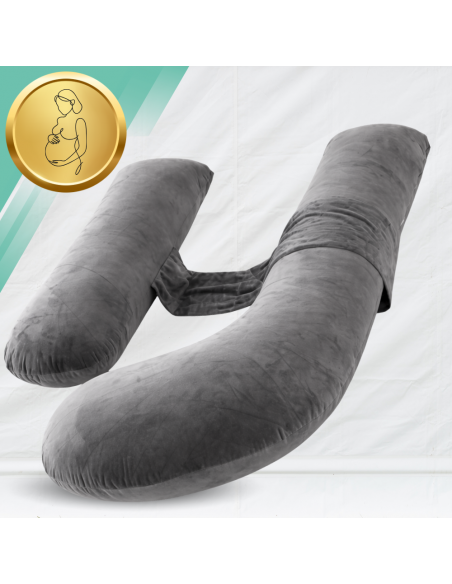 PODUSZKA DLA KOBIET W CIĄŻY CIĄŻOWA DO SPANIA TYPU H NICEKIDS