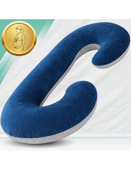 PODUSZKA DLA KOBIET W CIĄŻY CIĄŻOWA DO SPANIA TYPU C NICEKIDS