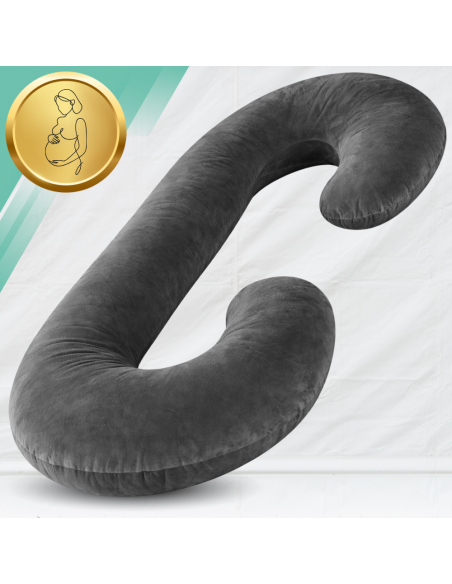 PODUSZKA DLA KOBIET W CIĄŻY CIĄŻOWA DO SPANIA TYPU C NICEKIDS